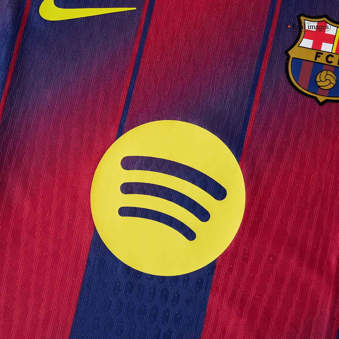 ROONY #19 Barcelona Játékos Otthon Mez 2025/26 Piros & Kék
