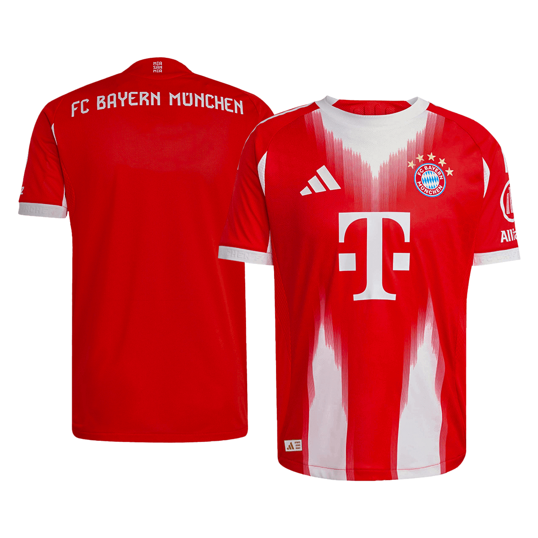 Hiteles Bayern Munich Otthon Soccer Mez 2025/26 Piros