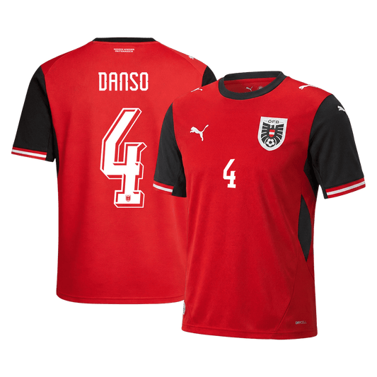 DANSO #4 Austria Hazai Mez Világbajnoki 2026 Piros