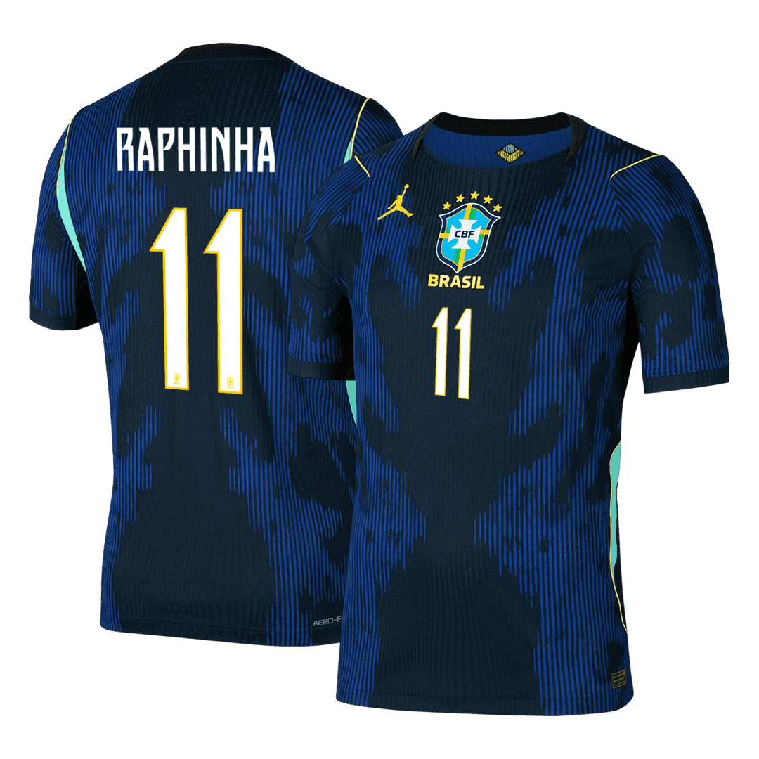 RAPHINHA #11 Brazil Játékos Verzió Idegenbeli Mez Világbajnoki 2026