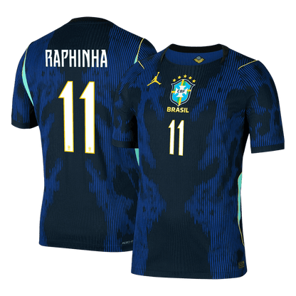 RAPHINHA #11 Brazil Játékos Verzió Idegenbeli Mez Világbajnoki 2026