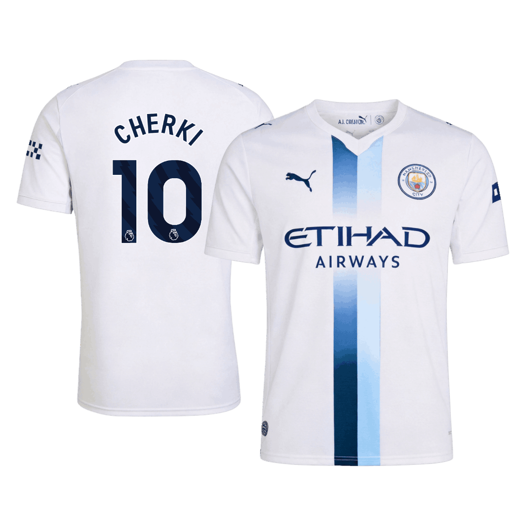 CHERKI #10 Manchester City Harmadik Mez 2026/27 Fehér
