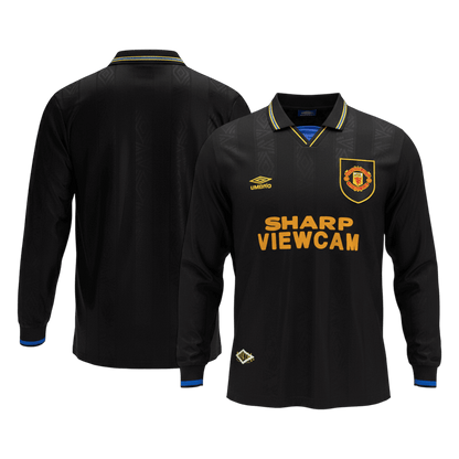 Manchester United Idegenbeli Retro Mez 1993/94 Fekete