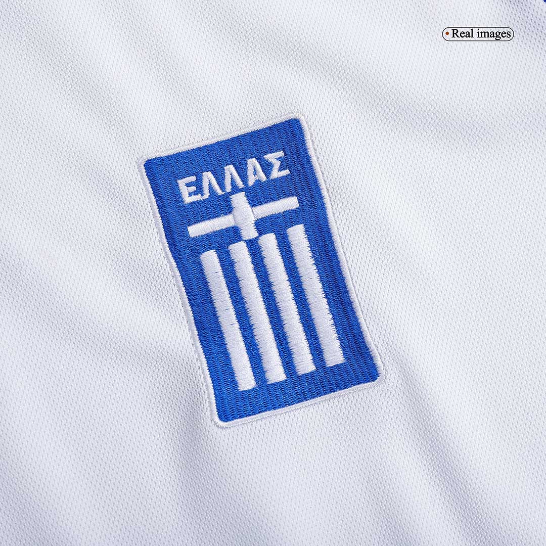 Greece Idegenbeli Retro Futball Mez 2004 Fehér