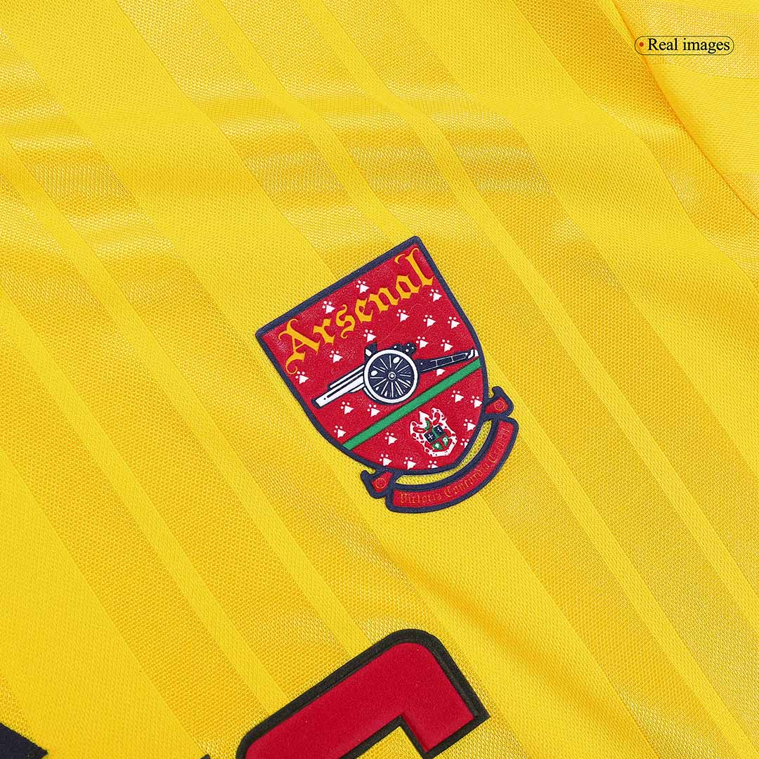 Arsenal Idegenbeli Retro Futball Mez 1993/94 Sárga