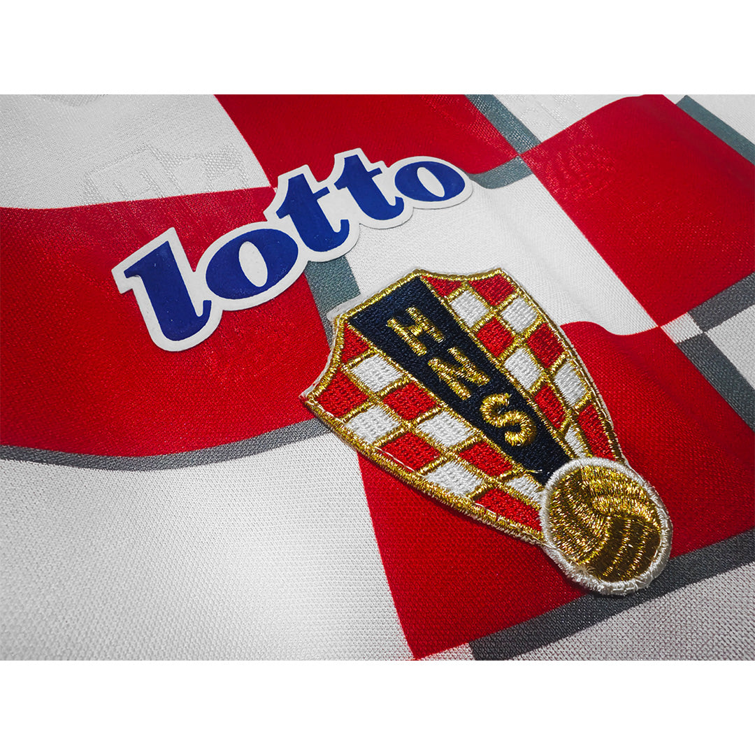 Croatia Hazai Retro Futball Mez 1998