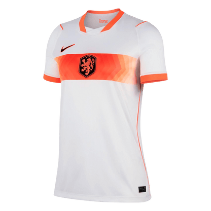 Női Netherlands Idegenbeli Futball Mez 2026 Fehér