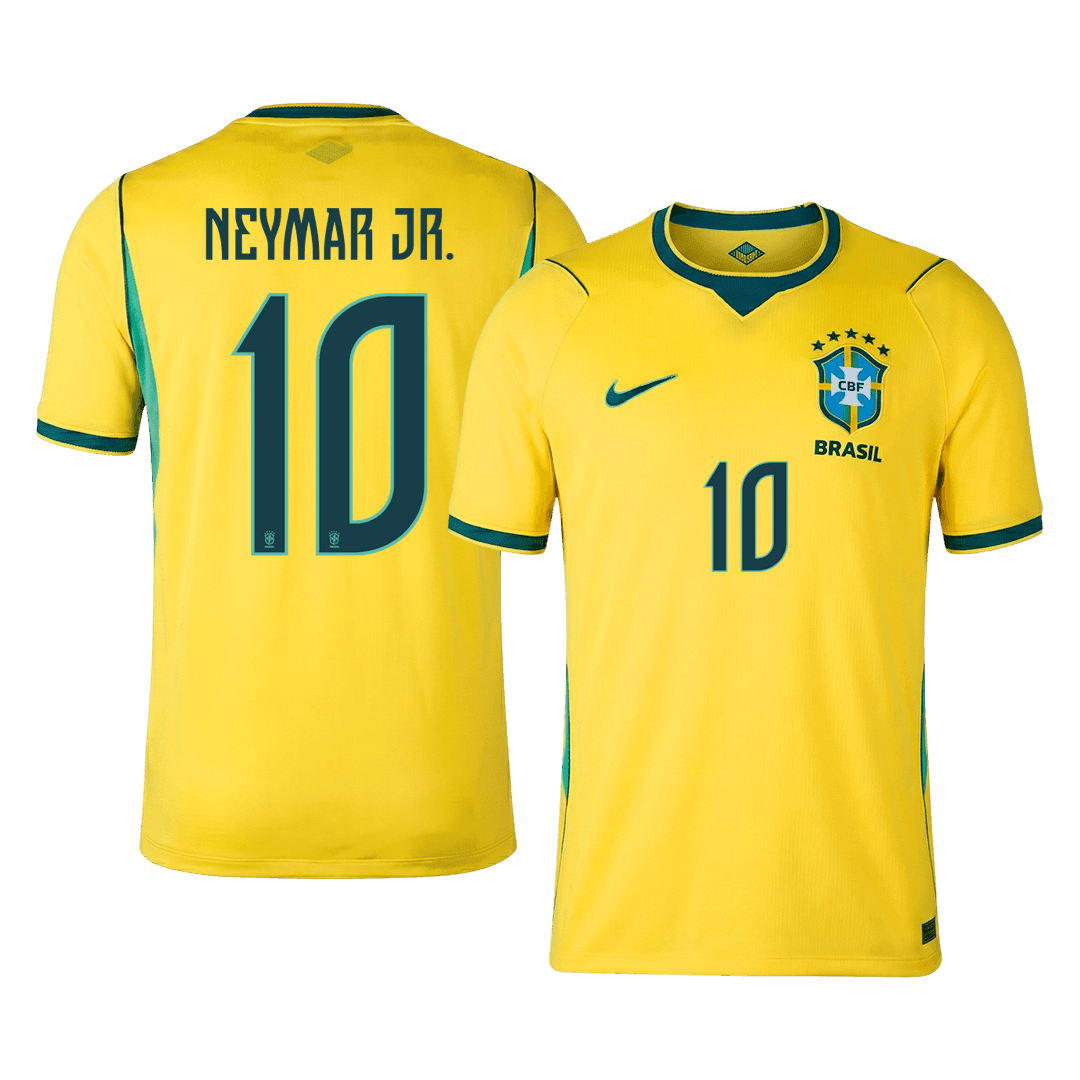 NEYMAR JR. #10 Brazil Hazai Mez 2026 Sárga