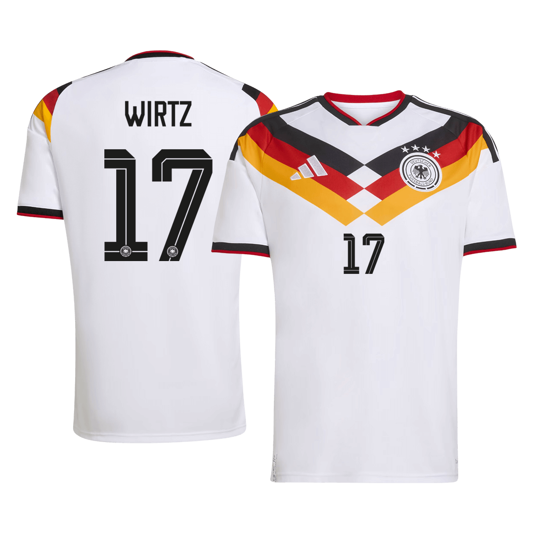 WIRTZ #17 Germany Otthon Mez 2026 Fehér