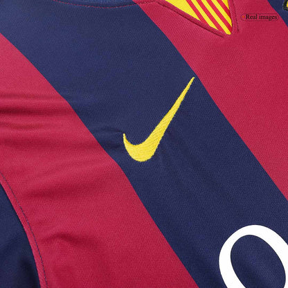 Barcelona Otthon Retro Futball Mez 2014/15 Piros&Kék