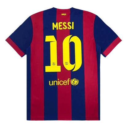 MESSI #10 Barcelona Otthon Retro Mez 2014/15