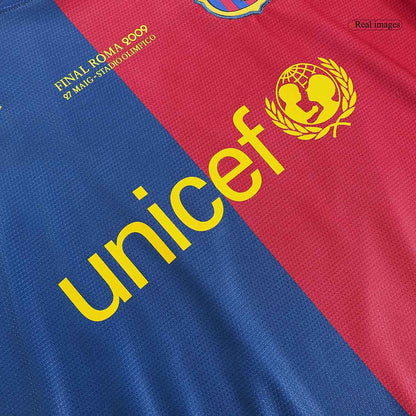 MESSI #10 Barcelona Otthon Retro Futball Mez 2008/09