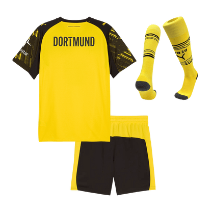 Borussia Dortmund Gyerek Hazai Mez Készlet(Mez+Nadrág+Zokni) 2025/26 Sárga