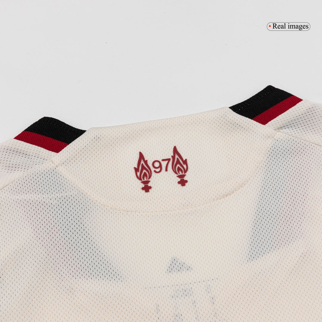 SZOBOSZLAI #8 Liverpool Játékos Idegenbeli Mez 2025/26 Fehér