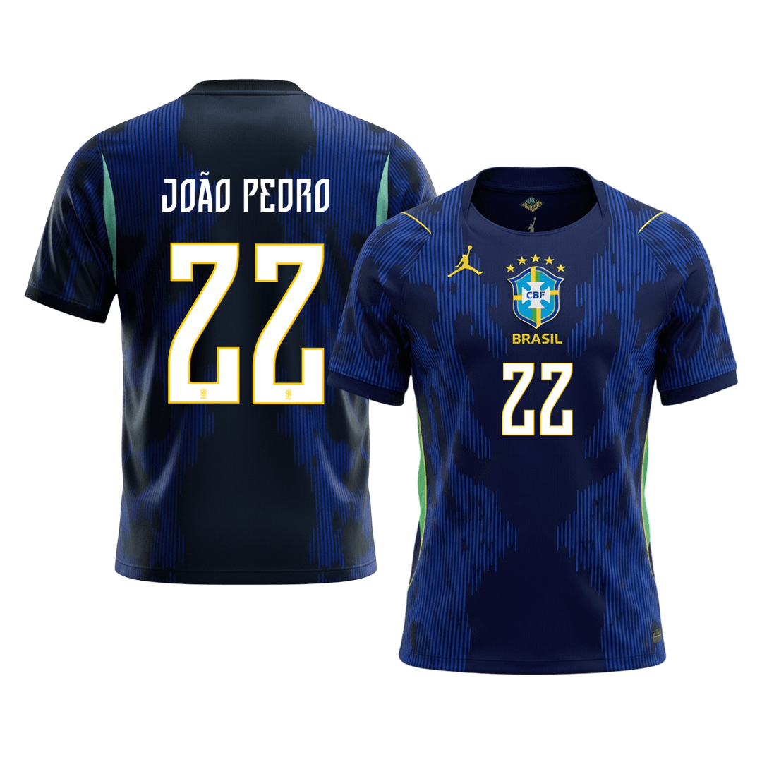 JOÃO PEDRO #22 Brazil Idegenbeli Mez 2026 Sötétkék