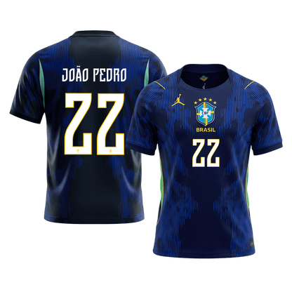 JOÃO PEDRO #22 Brazil Idegenbeli Mez 2026 Sötétkék