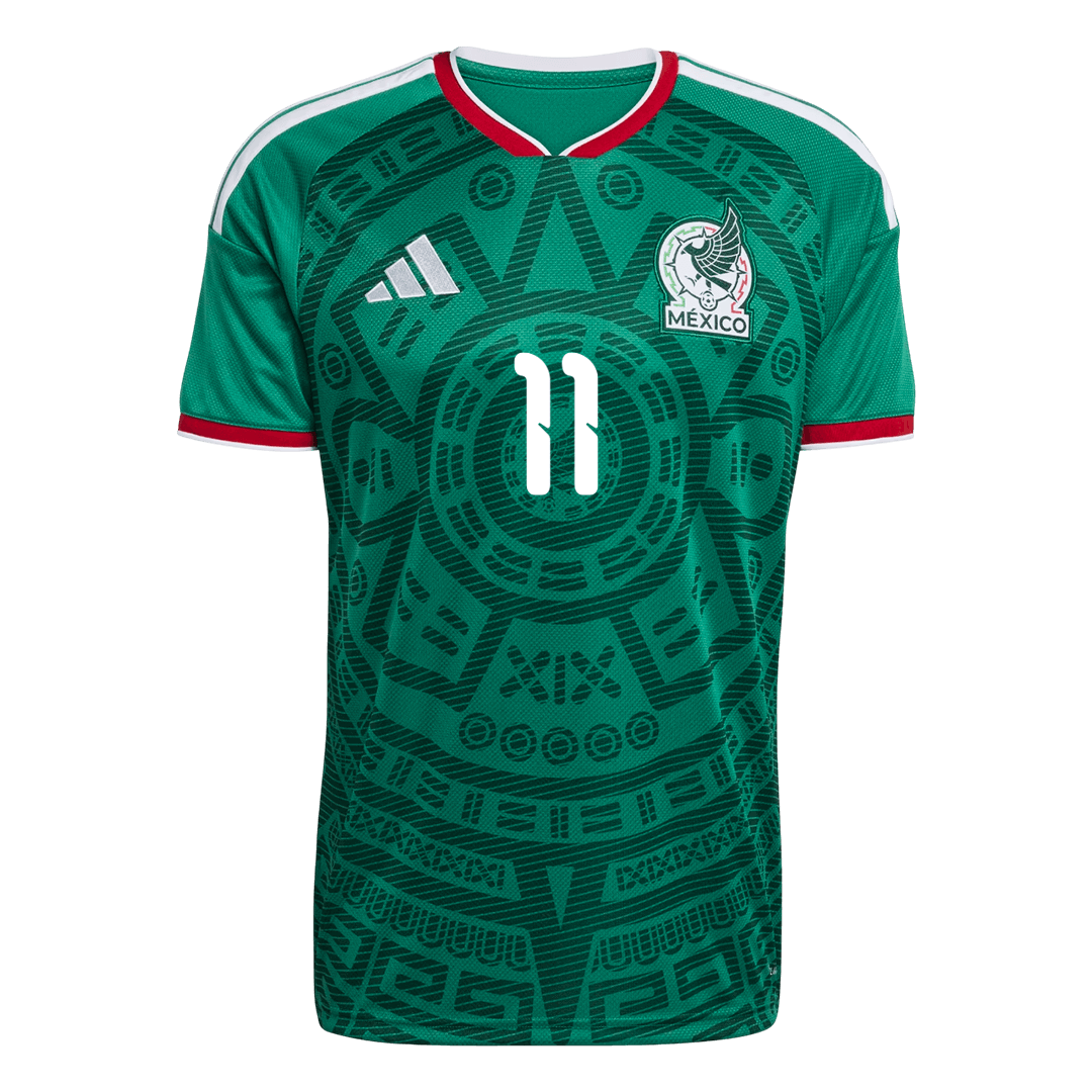 S.GIMENEZ #11 Mexico Hazai Mez 2026 Zöld