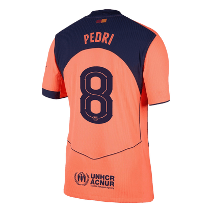 PEDRI #8 Barcelona Játékos Idegenbeli Harmadik Mez 2025/26