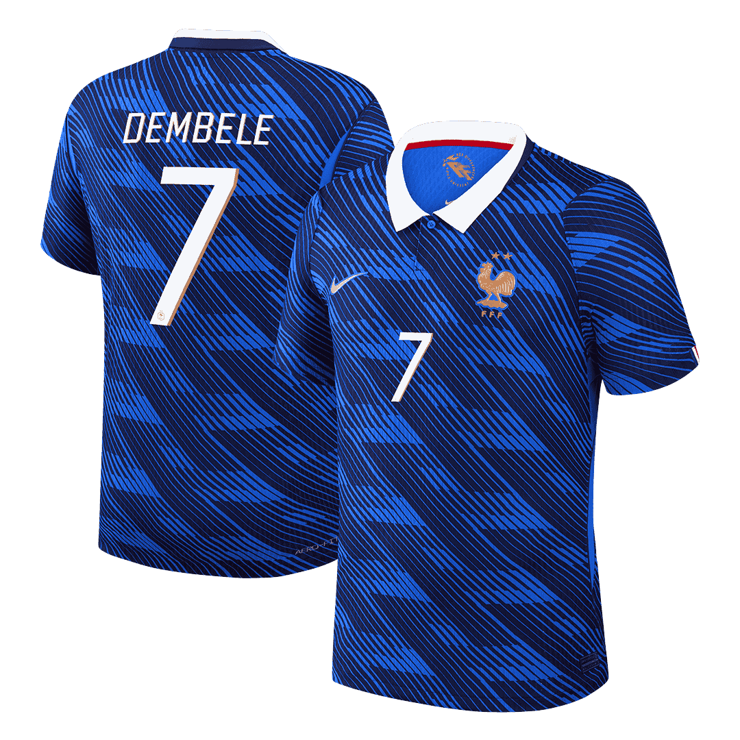 DEMBELE #7 France Játékos Verzió Hazai Mez Világbajnoki 2026 Kék