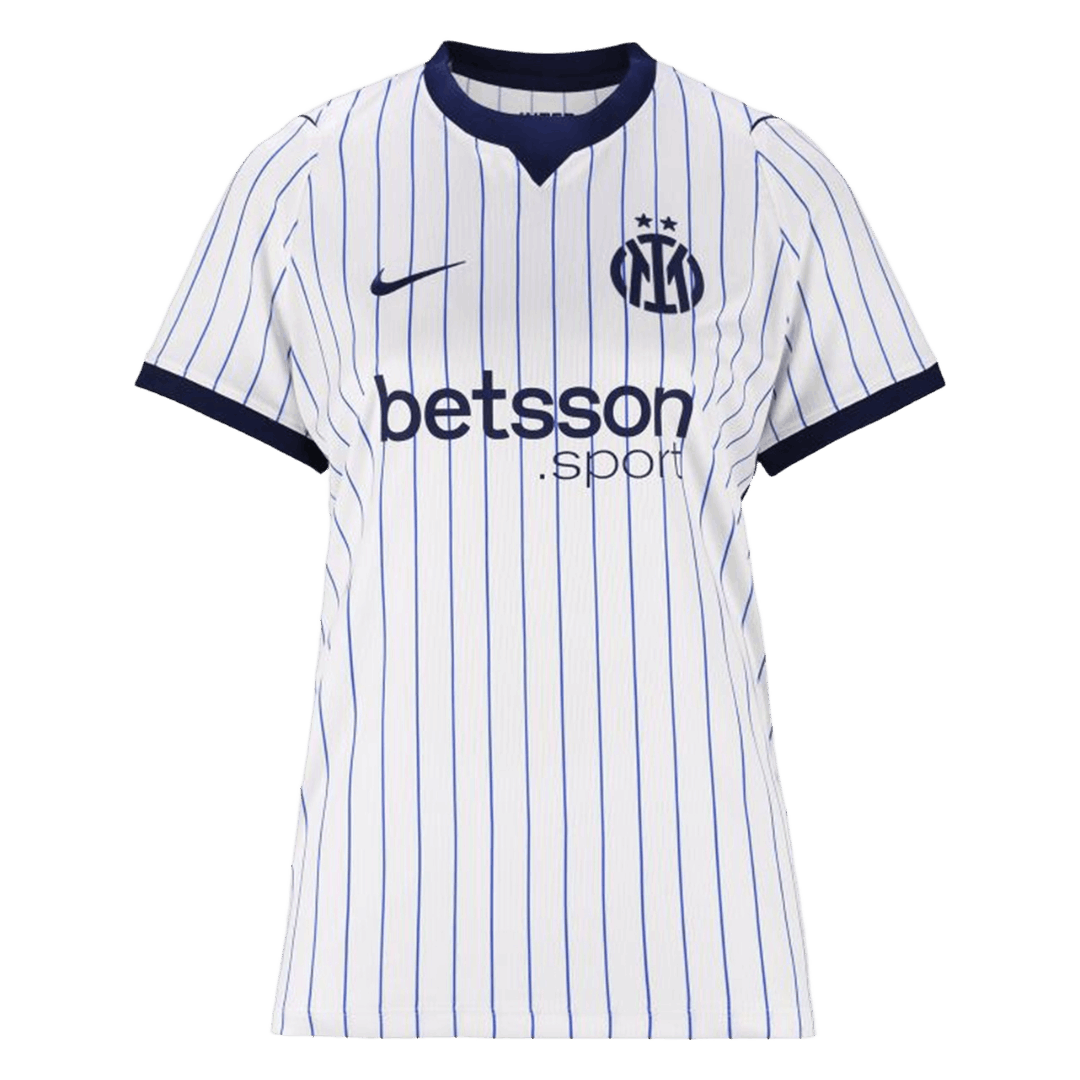 Női Inter Milan Idegenbeli Futball Mez 2026/27 Fehér