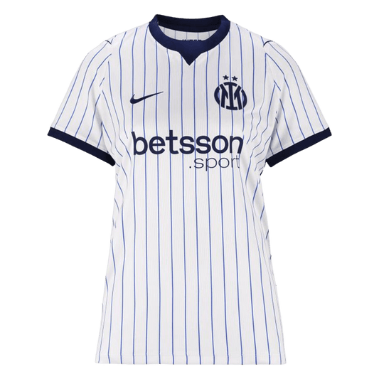 Női Inter Milan Idegenbeli Futball Mez 2026/27 Fehér