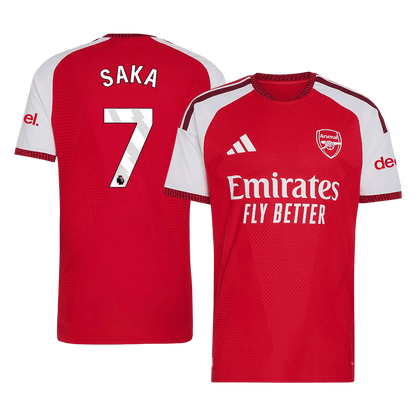 SAKA #7 Arsenal Játékos Verzió Hazai Mez 2026/27 Piros
