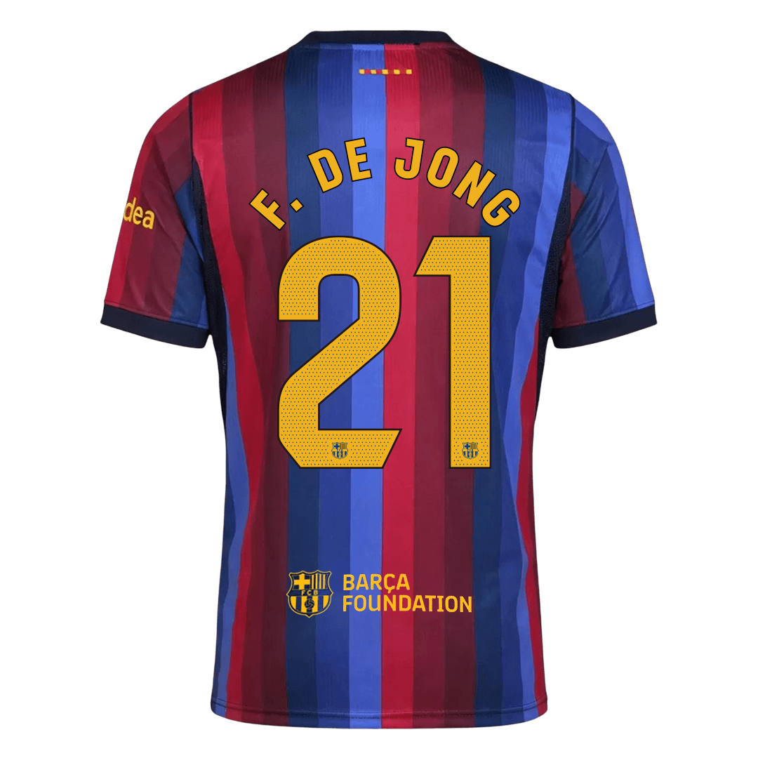 F. DE JONG #21 Barcelona Hazai Mez 2026/27
