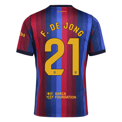 F. DE JONG #21 Barcelona Hazai Mez 2026/27