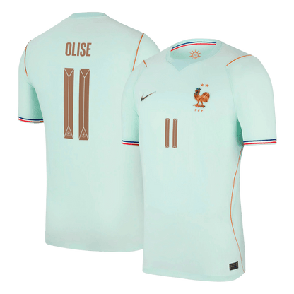 OLISE #11 France Idegenbeli Világbajnoki Mez 2026 Kék
