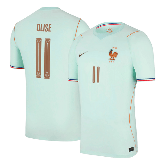 OLISE #11 France Idegenbeli Világbajnoki Mez 2026 Kék