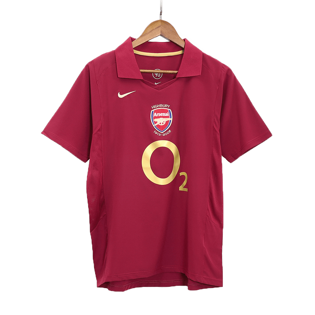 Arsenal Otthon Retro Futball Mez 2005/06