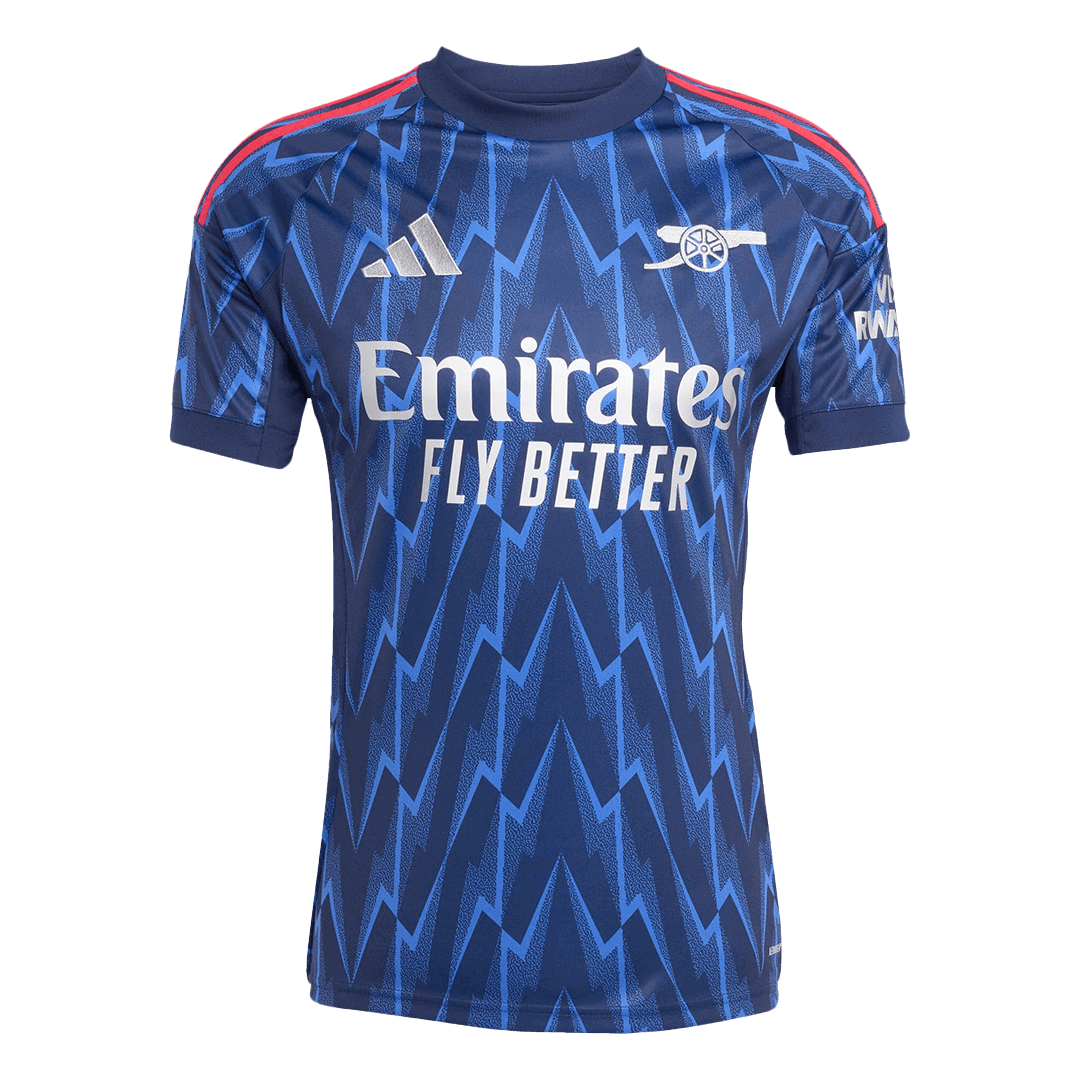 SAKA #7 Arsenal Idegenbeli Soccer Mez 2025/26 Kék