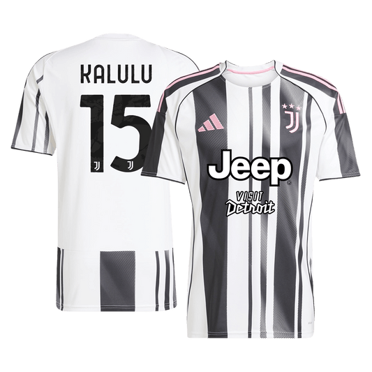 KALULU #15 Juventus Otthon Mez 2025/26 Fekete&Fehér