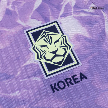 HEUNGMIN #7 South Korea Játékos Verzió Idegenbeli Mez Világbajnoki 2026 Lila