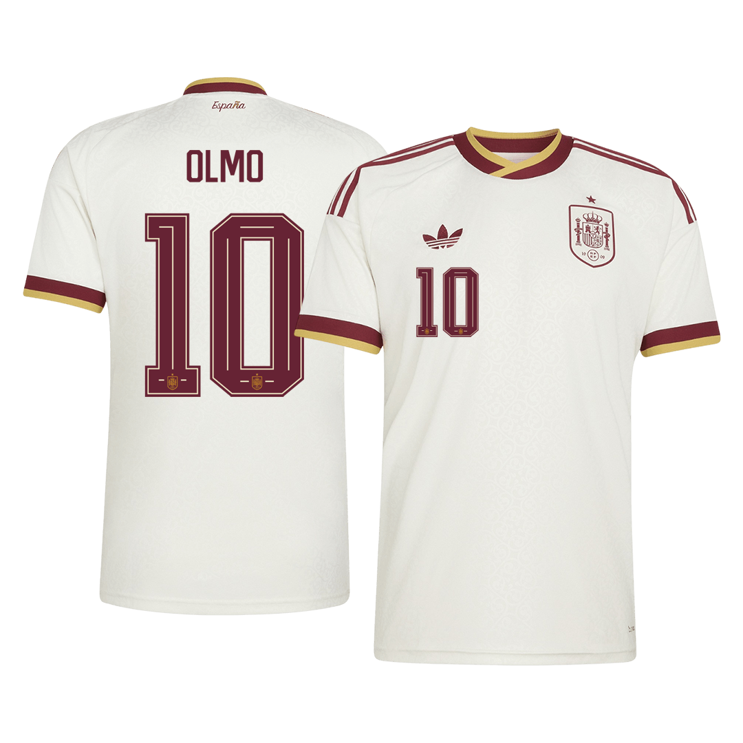 OLMO #10 Spain Idegenbeli Mez 2026 Fehér