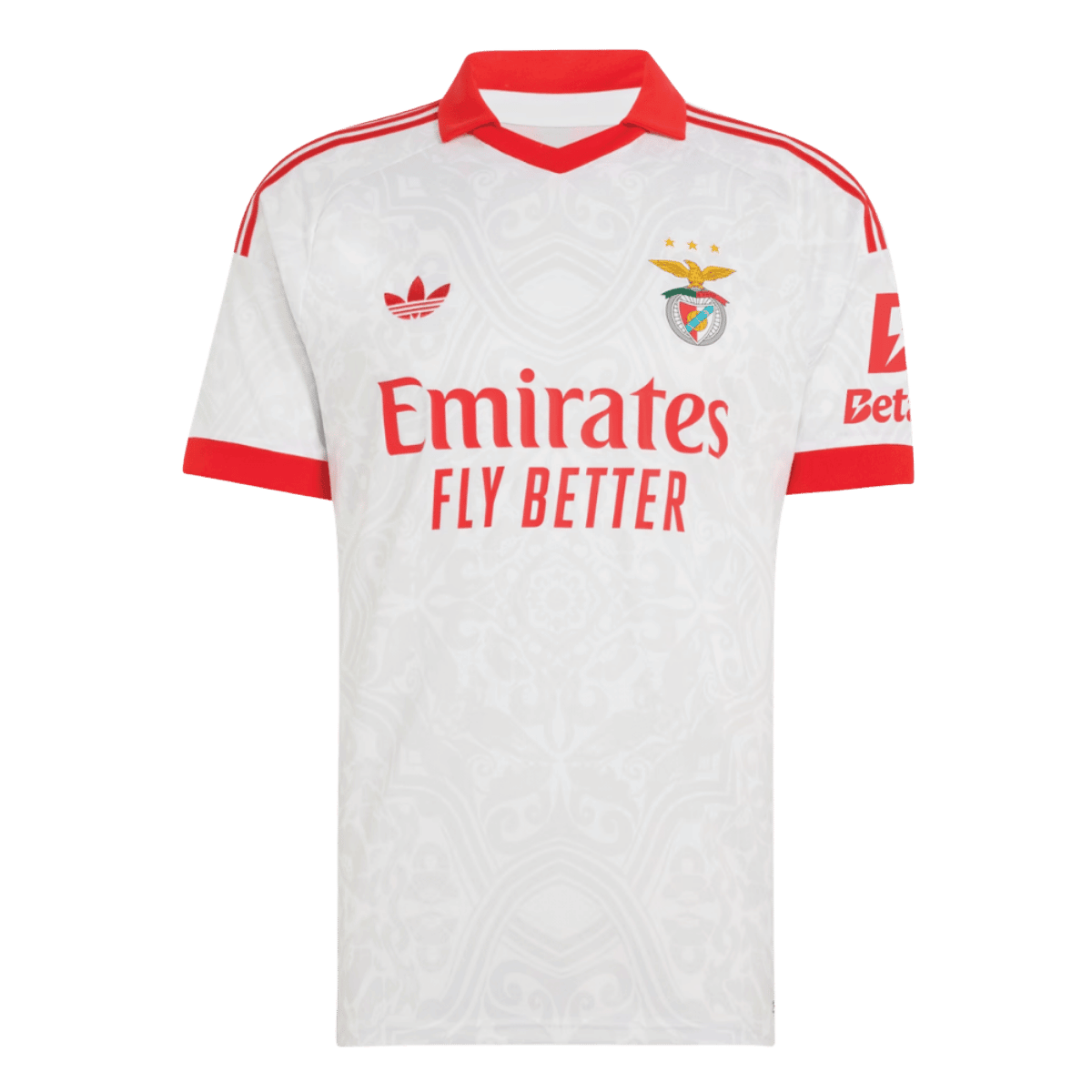 Benfica Játékos Verzió Idegenbeli Mez 2026/27 Fehér