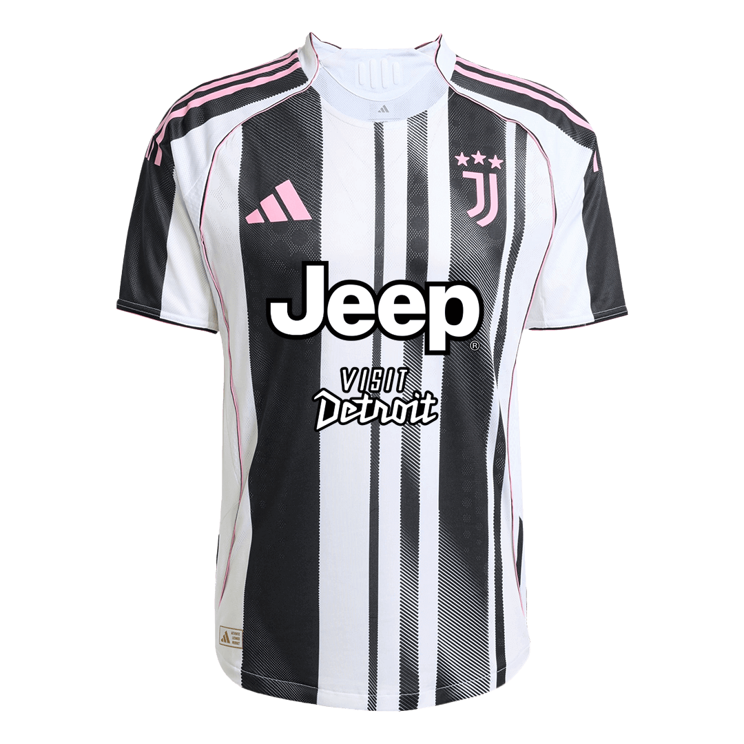 KALULU #15 Juventus Játékos Otthon Mez 2025/26 Fekete&Fehér