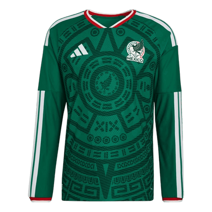 Mexico Hazai Hosszú Ujjú Játékos Mez 2026 Zöld