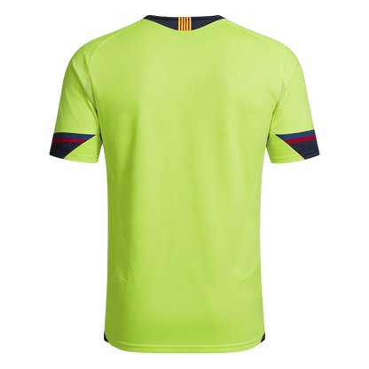 Barcelona Idegenbeli Retro Futball Mez 2005/06 Zöld