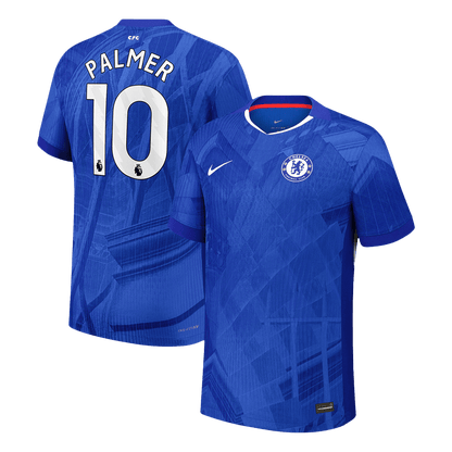 PALMER #10 Hiteles Chelsea Otthon Soccer Mez 2025/26 Kék