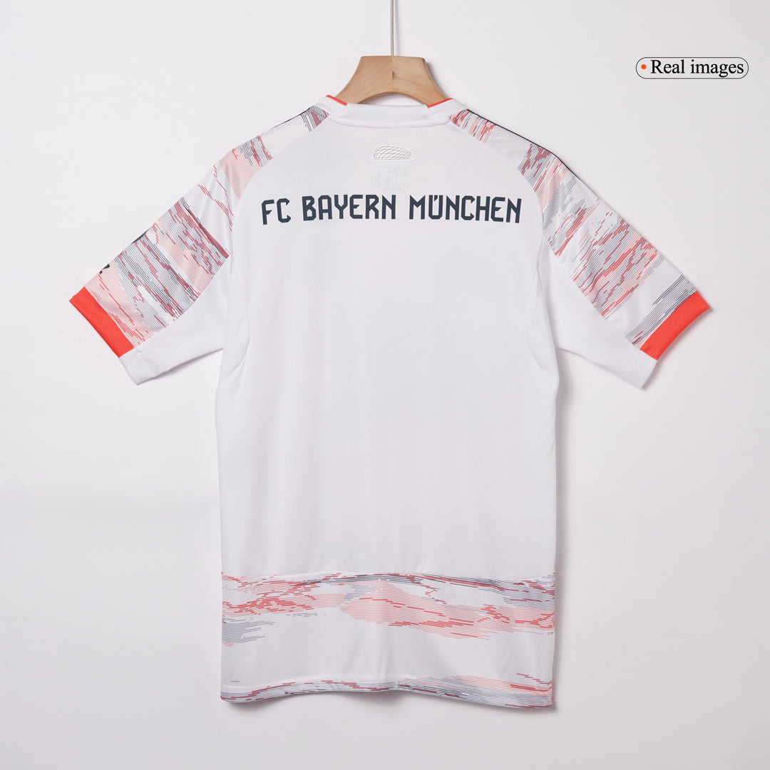Bayern Munich Idegenbeli Soccer Mez Készlet(Mez+Rövidnadrág) 2025/26 Fehér