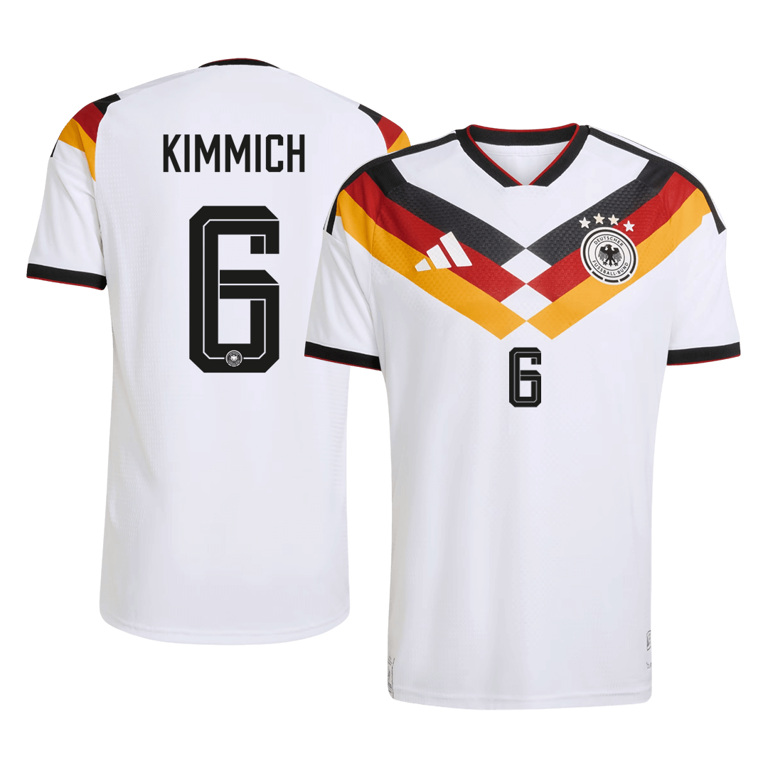 Játékos Verzió  KIMMICH #6 Germany Otthon Mez 2026 Fehér