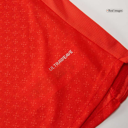 RONALDO #7 Portugal Játékos Otthon Mez 2025 Piros