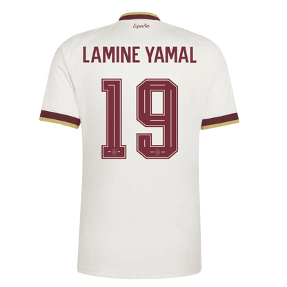 LAMINE YAMAL #19 Spain Idegenbeli Világbajnoki Mez 2026 Fehér