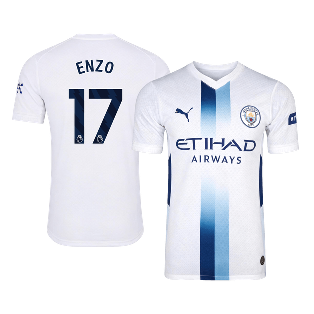 ENZO #17 Manchester City Játékos Verzió Harmadik Mez 2026/27 Fehér