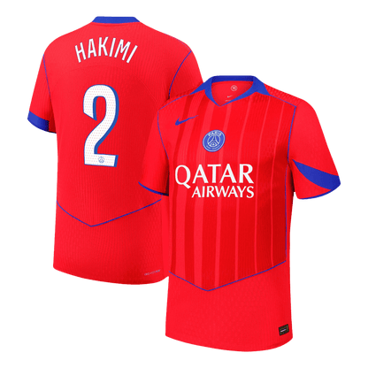 HAKIMI #2 PSG Játékos Harmadik Mez 2025/26 Piros