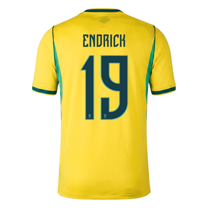 ENDRICK #19 Brazil Hazai Mez 2026 Sárga