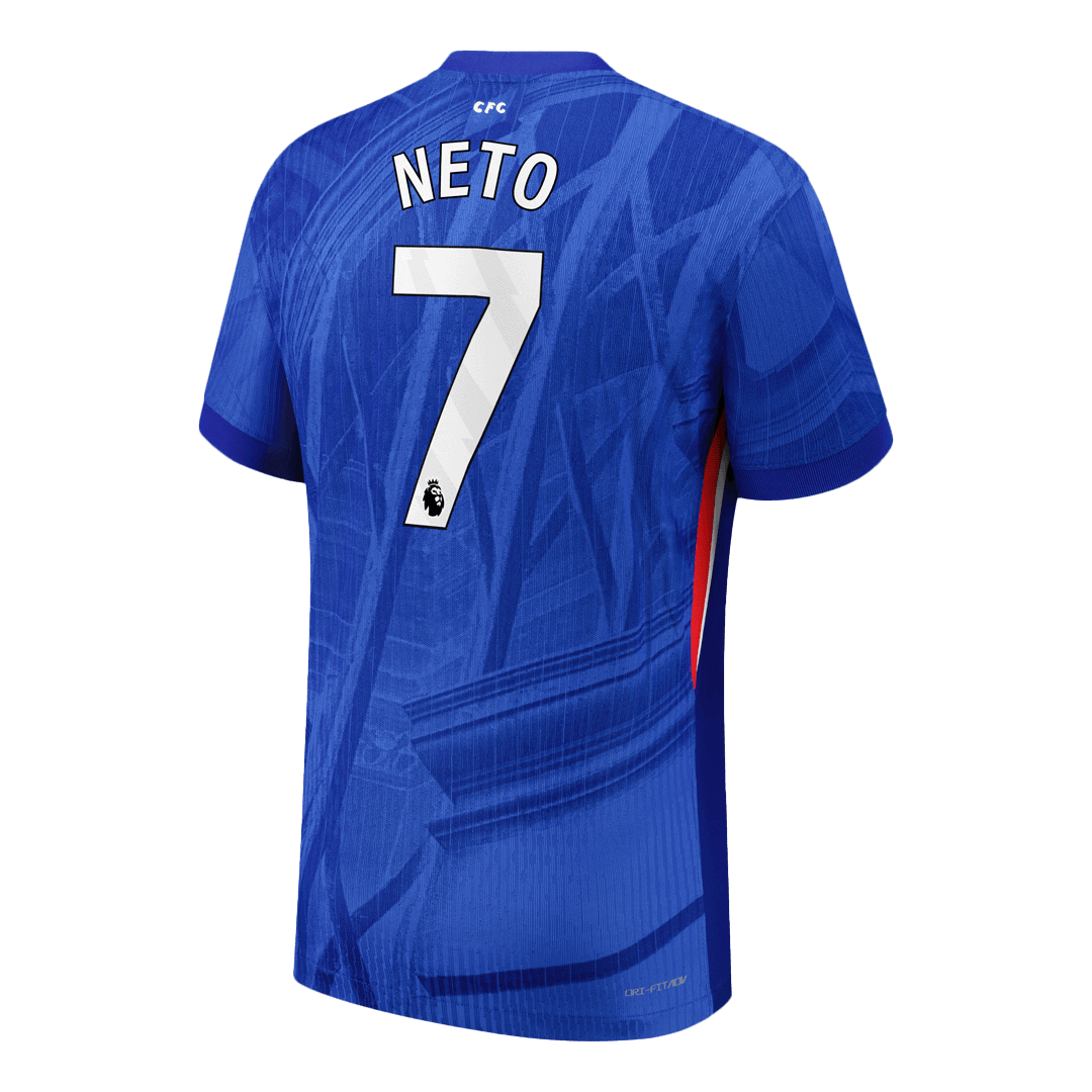 NETO #7 Chelsea Játékos Otthon Mez 2025/26 Kék