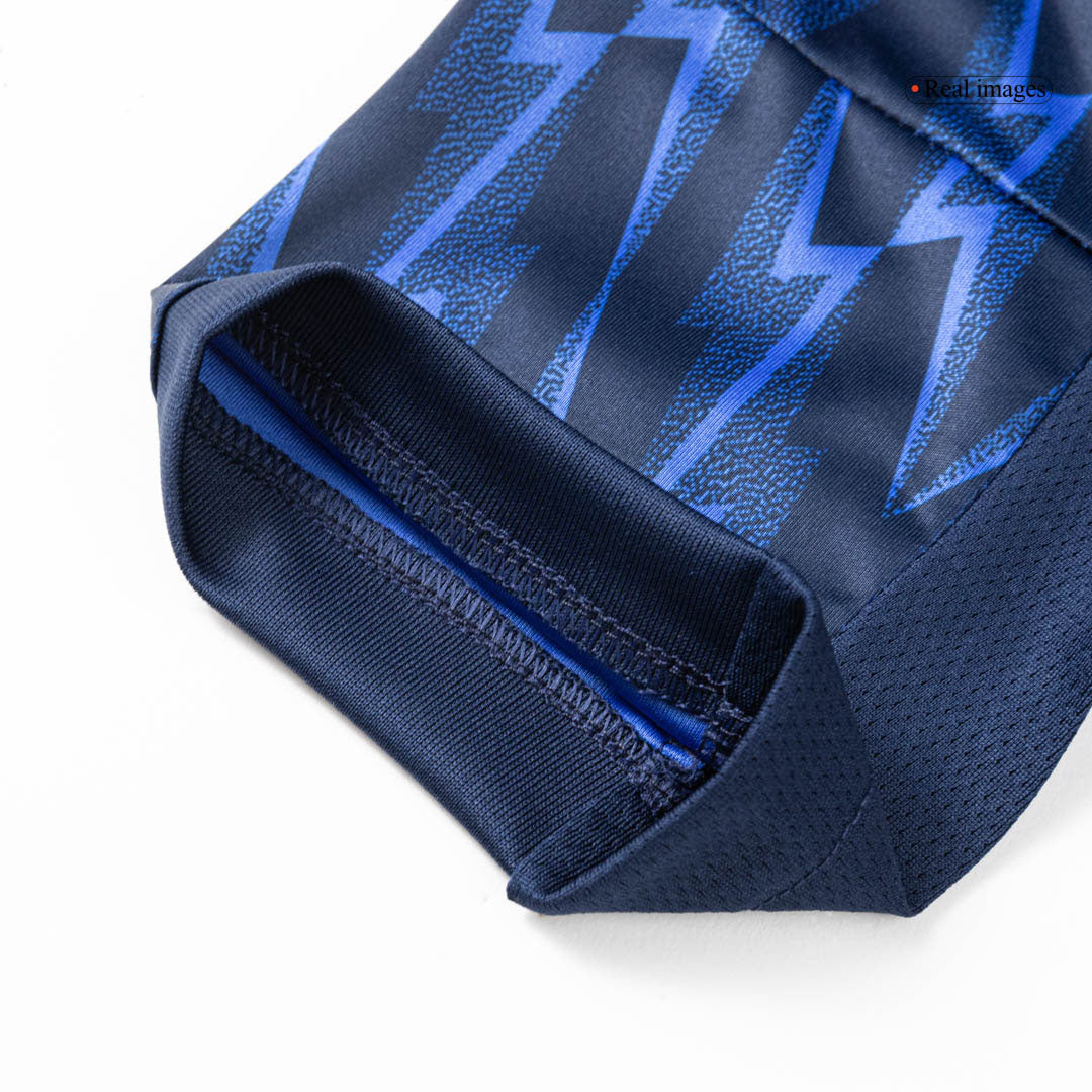 Arsenal Gyerek Idegenbeli Mez Készlet(Mez+Nadrág+Zokni) 2025/26 Kék