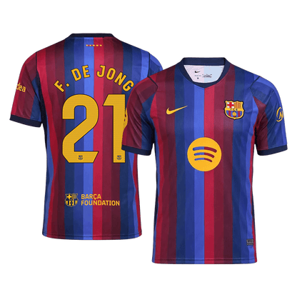 F. DE JONG #21 Barcelona Hazai Mez 2026/27